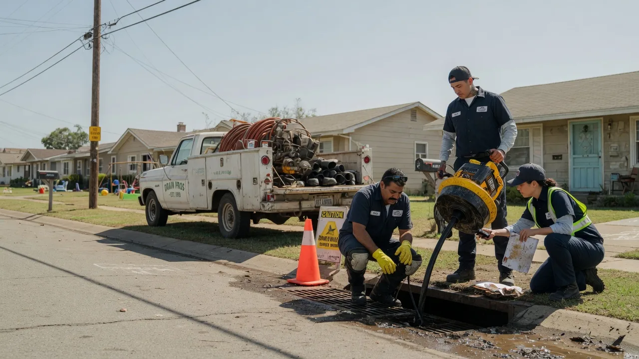 Drain Cleaning in Erick, OK near me
